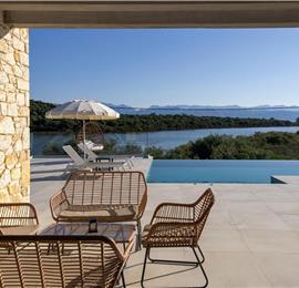 3 bedroom villa with pool & sea view, near Acharavi, sleeps 6